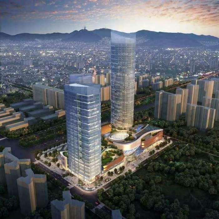 武汉光谷K11购物艺术红心_外立面